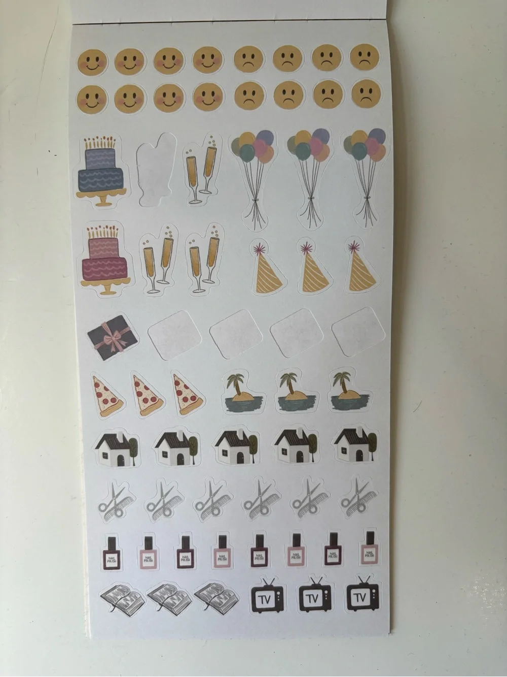 Ivory Paper Co Sticker Book - Planner Stickers - See Pictures